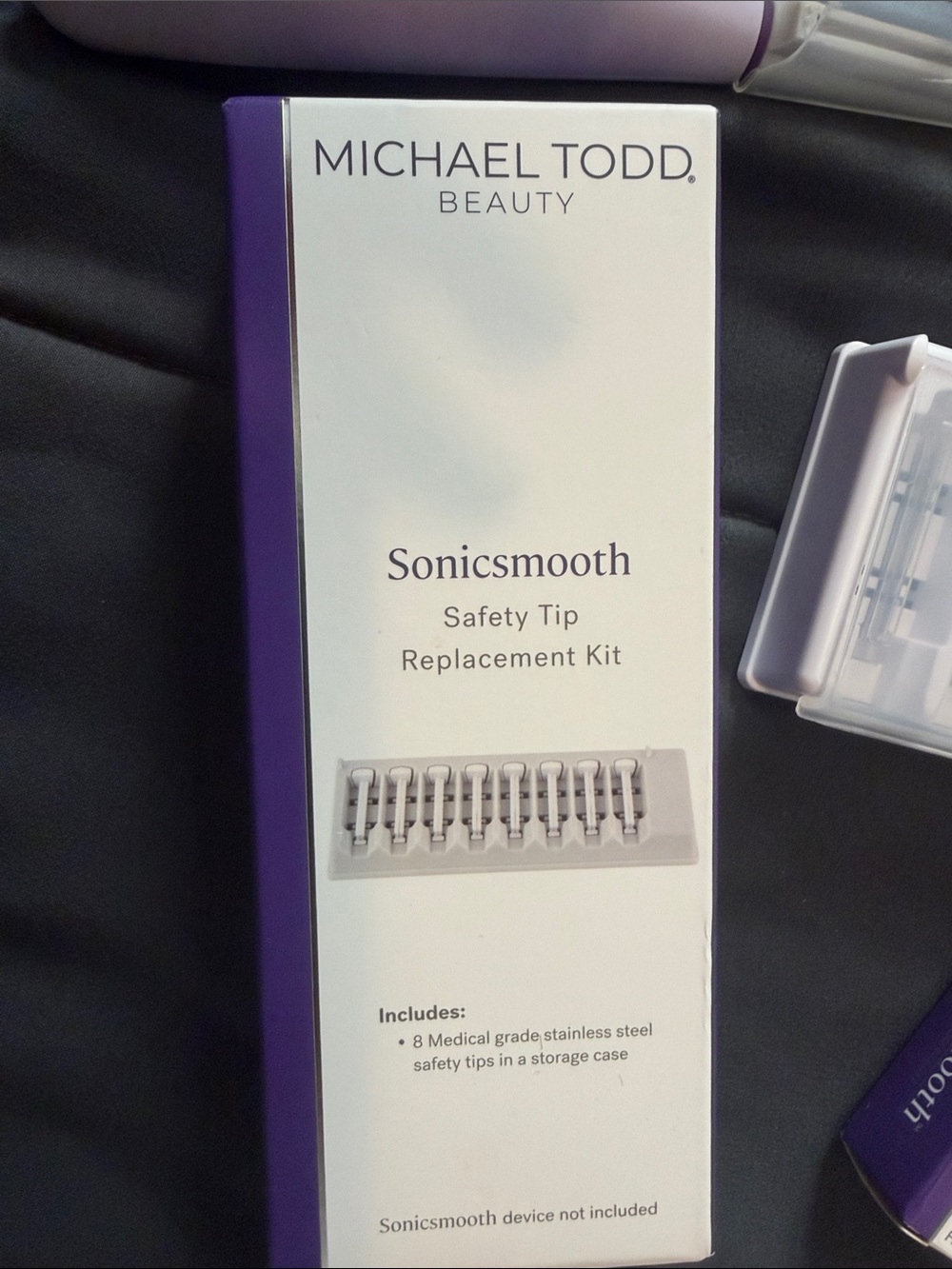 Michael Todd Beauty Sonicsmooth Handle & 16 Replacement Tips - Picture 4 of 7